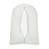 Housse de costume de vêtements transparente 60x100cm

