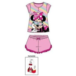 Pyjama court pour enfant Disney Minnie en coffret cadeau 3 ans