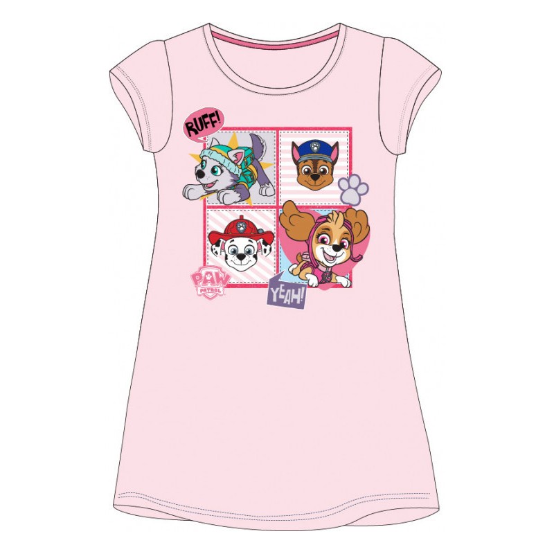 Chemise de nuit courte enfant Paw Patrol 110 cm