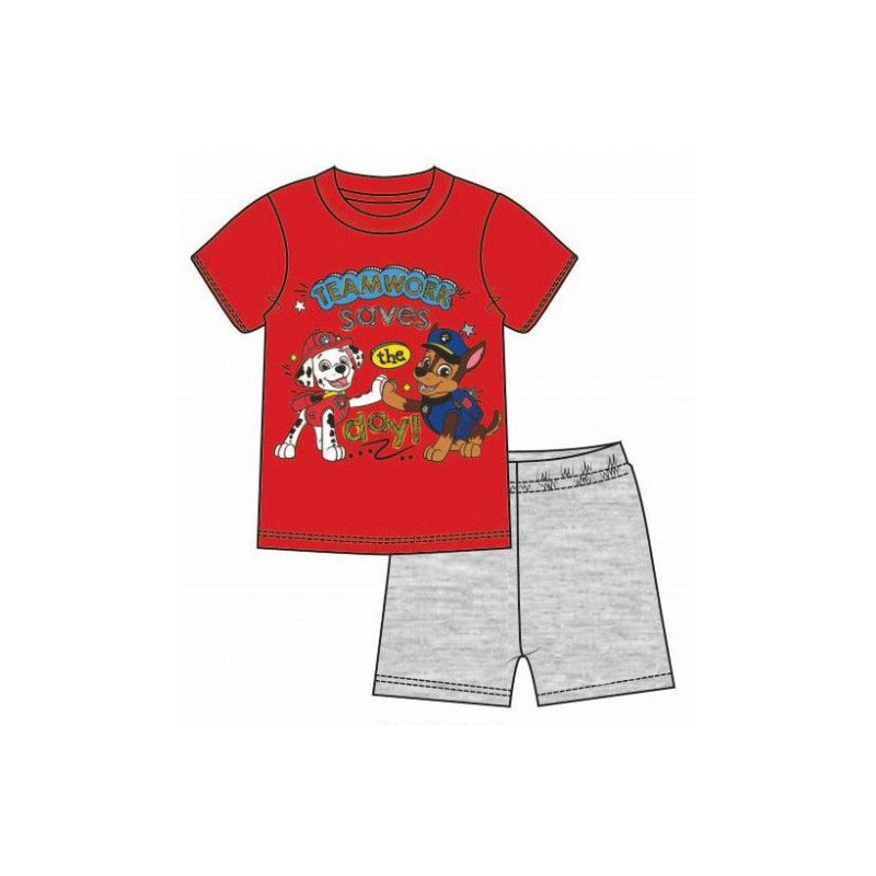 Paw Patrol children's short pajamas 3 years