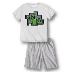 Pyjama court enfant Minecraft 12 ans