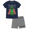 Minecraft children's short pajamas 12 years