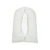 Housse de costume de vêtements transparente 60x80cm

