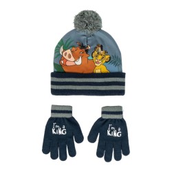 Ensemble bonnet et gants pour enfants Disney Le Roi Lion