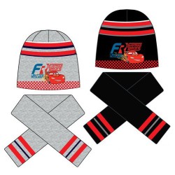 Disney Cars kids hat + scarf set