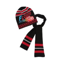 Disney Cars kids hat + scarf set