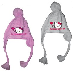 Bonnet tricoté pour enfant Hello Kitty 52-54 cm