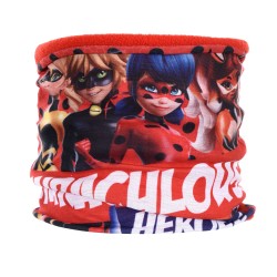 Écharpe tube Miraculous Ladybug et Chat Noir Heroez pour enfants