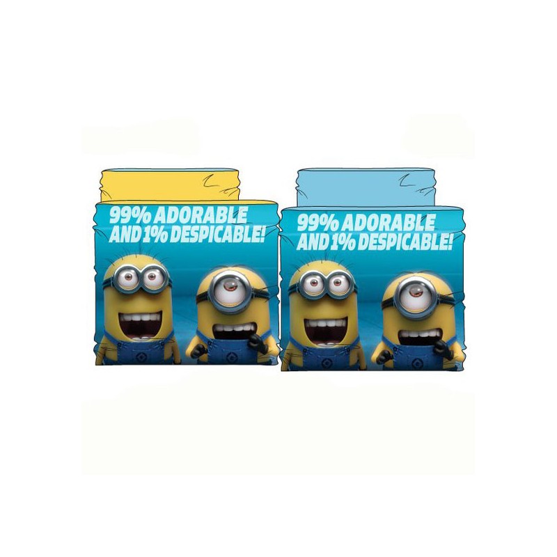 Écharpe pour enfants Minions, écharpe tube