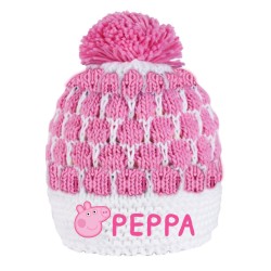 Bonnet Peppa Pig Rose pour Enfant 52-54 cm