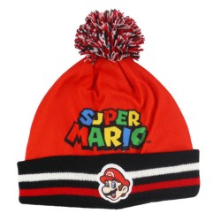 Super Mario Run children's hat and glove set