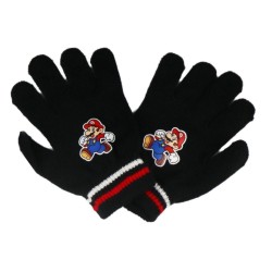 Super Mario Run children's hat and glove set