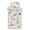 Car Road kids' bedding set 100×140cm, 40×45cm