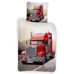 Truck children's bedding set 100×140 cm, 40×45 cm