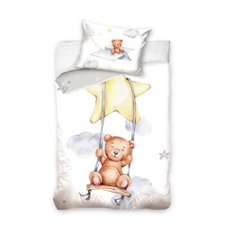 Teddy Bear s children's bedding set 90x120cm, 40×60 cm