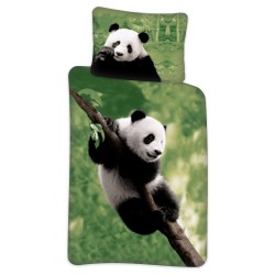 Panda children's bedding cover 100×140 cm, 40×45 cm