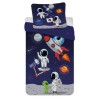 Astronaut Kids Bedding Cover 100×135 cm, 40×60 cm