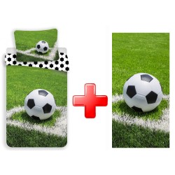 Football Corner bedding and towel set