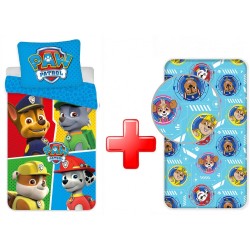 Paw Patrol bedding set and fitted sheet