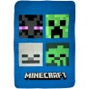 Minecraft Miner Bedding Cover and Polar Blanket Set