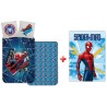 Parure de lit et couverture polaire Spiderman Light pour enfants