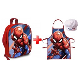 Ensemble sac et tablier Thwip Spiderman