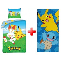 Pokémon Field Bedding and Towel Set