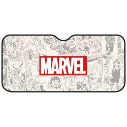 Pare-soleil en aluminium pour voiture Avengers Marvel, protection solaire pour pare-brise 130x70 cm