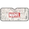 Pare-soleil en aluminium pour voiture Avengers Marvel, protection solaire pour pare-brise 130x70 cm