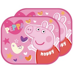 Protection solaire pour fenêtre Peppa Pig Happy, 2 pièces