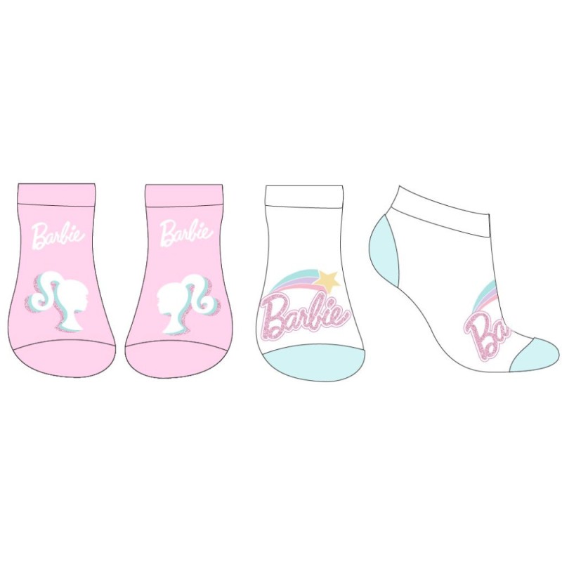 Chaussettes de sport pour enfants Barbie 23-34