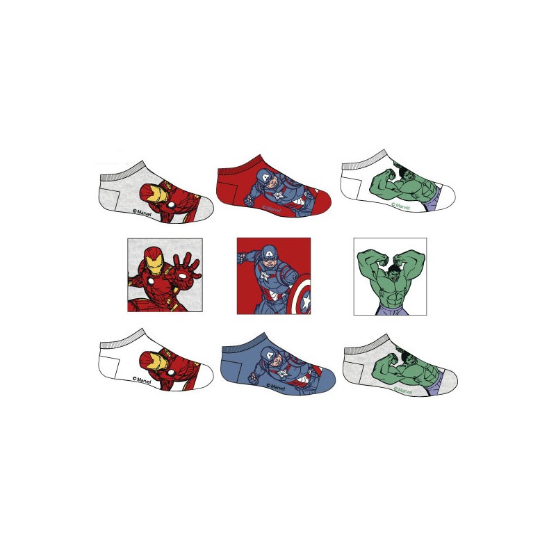 Chaussettes de sport pour enfants Avengers Energy 23-34