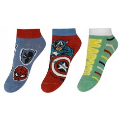 Avengers children's invisible socks 23-34