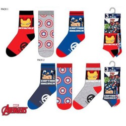 Chaussettes Avengers pour enfants 23-34