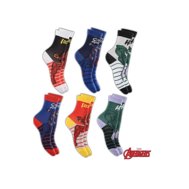 Avengers kids socks 23-34