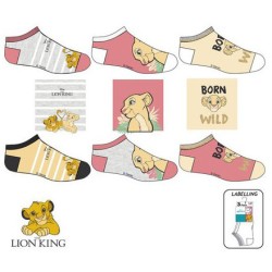 Chaussettes de sport pour enfants Disney Le Roi Lion 23-34