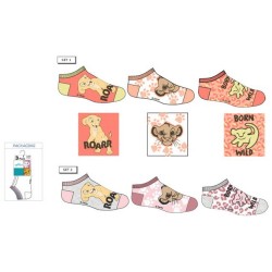 Disney The Lion King kids' sneaker socks 23-34