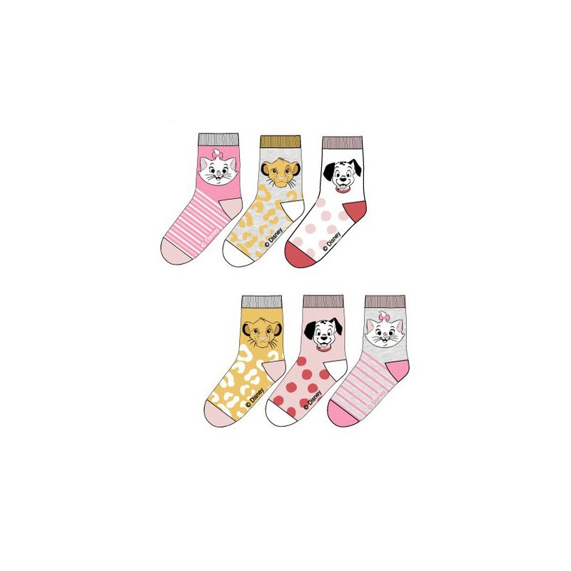 Disney Childrens Classics Socks 23-34