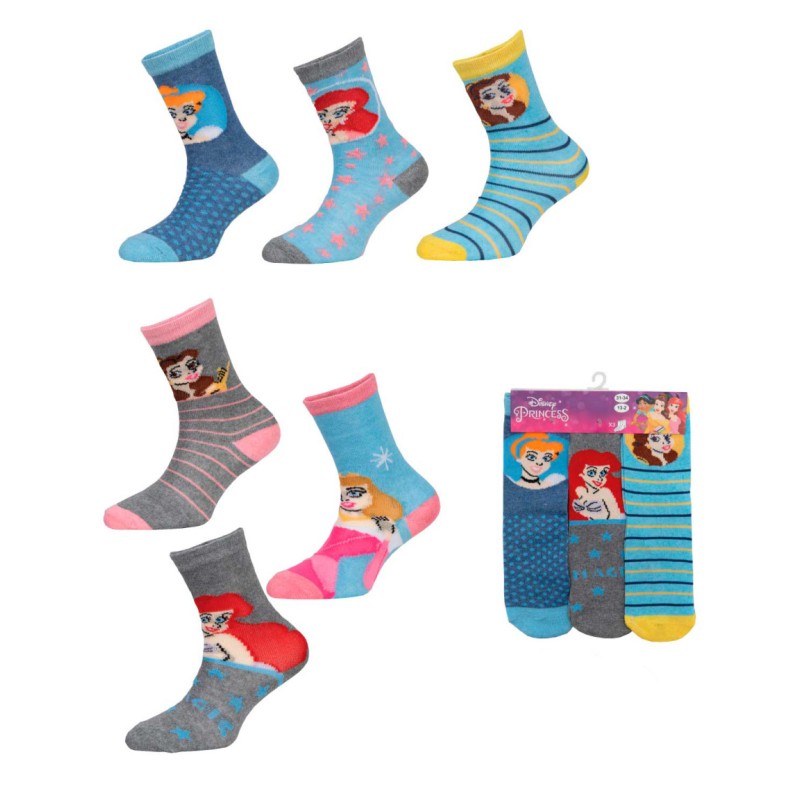 Disney Princess children's socks 23-34