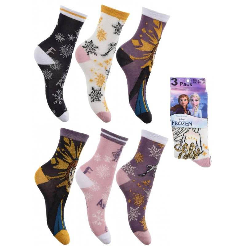 Disney Frozen children's socks 23-34