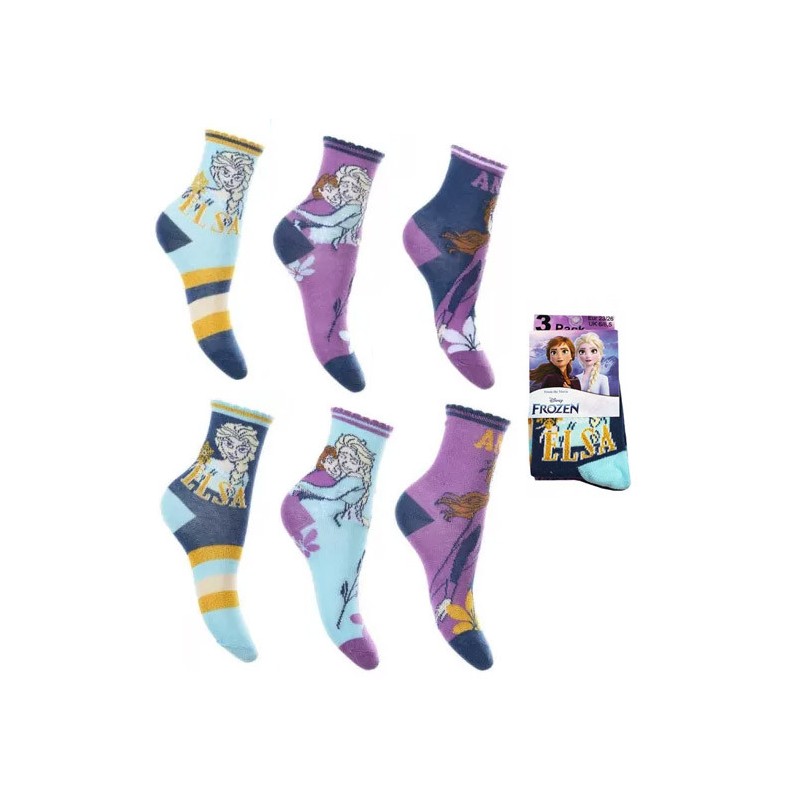 Disney Frozen children's socks 23-34