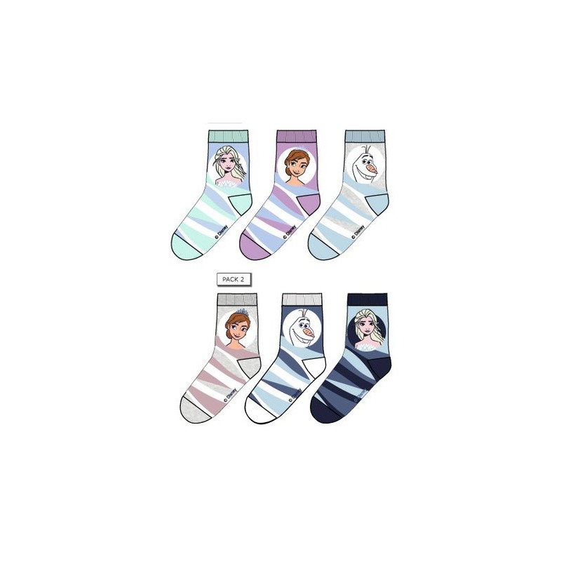 Disney Frozen children's socks 23-34