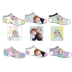 Disney Frozen Leaf kids sneaker socks 23-34