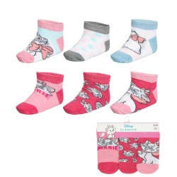 Chaussettes pour enfants Disney Marie avec motif chat 23-34