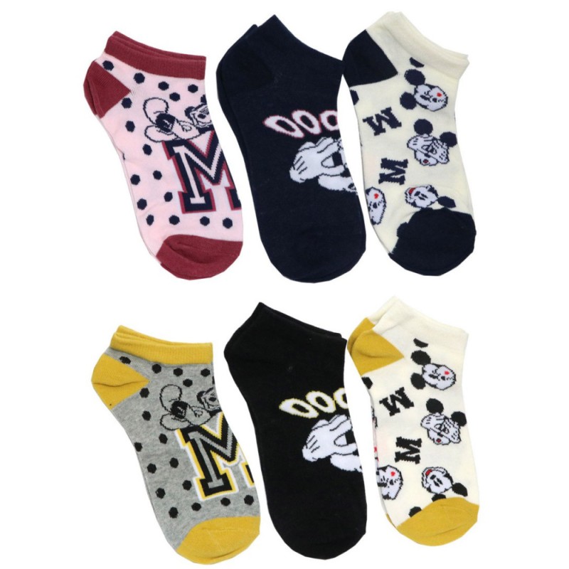 Chaussettes Disney Mickey pour femmes 36-41