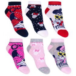 Disney Minnie  children's no-show socks 23-34