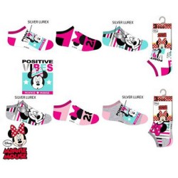 Disney Minnie  children's no-show socks 23-34