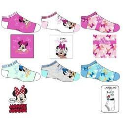 Disney Minnie  children's hidden socks 23-34