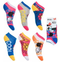 Disney Minnie  children's no show socks 23-34