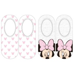 Chaussettes baskets pour enfants Disney Minnie 31-38